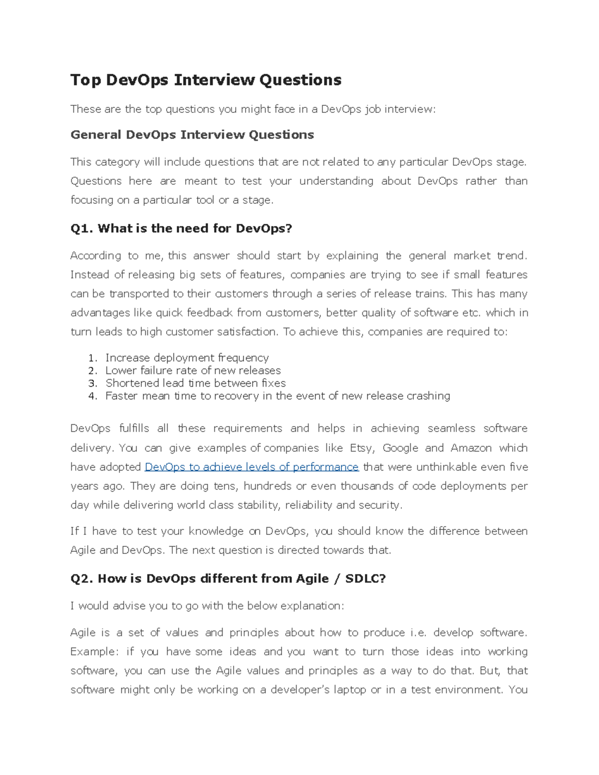 Dev Ops-Interview-Questions - Top DevOps Interview Questions These are ...