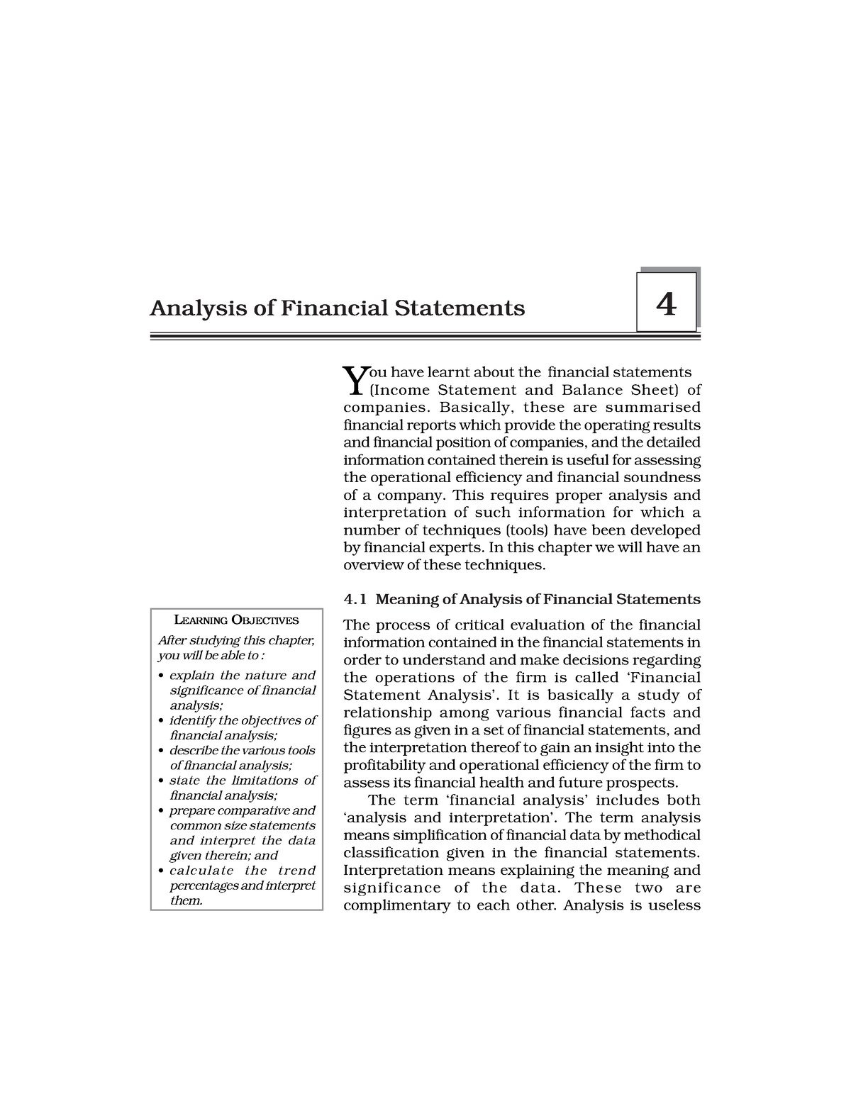 analysis-of-financial-statements-y-ou-have-learnt-about-the-financial