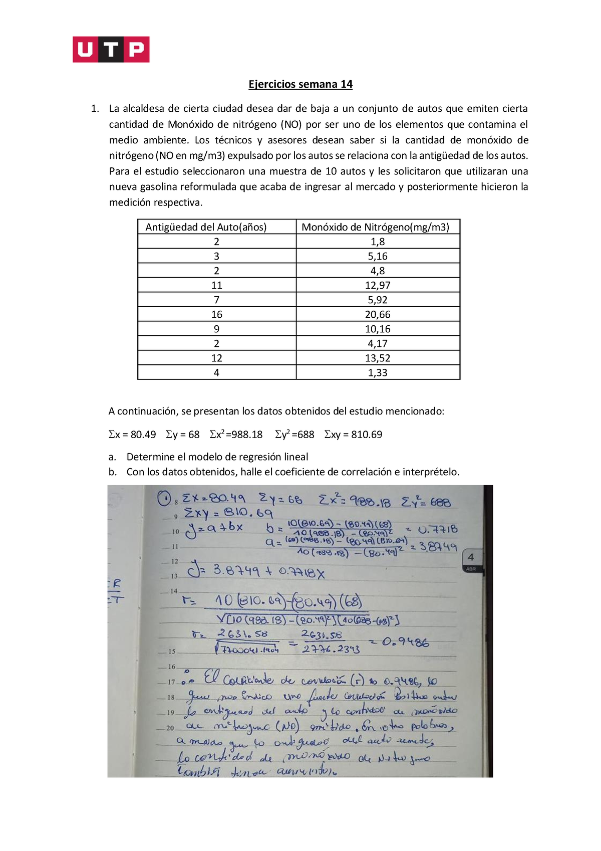 Semana N Estadistica Infeprencial Ejercicios Semana La Alcaldesa De Cierta Ciudad