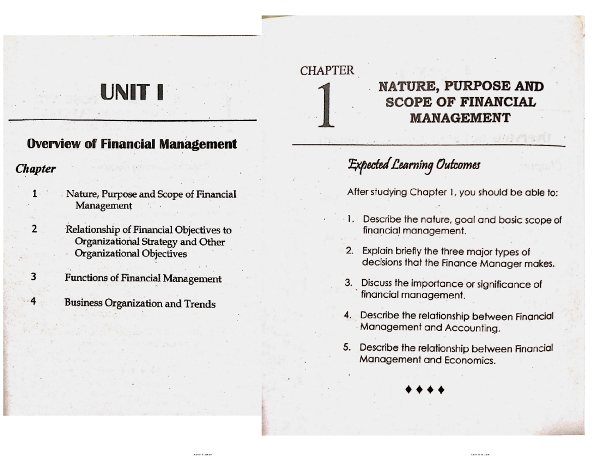 FINN - Financial Management PDF - Studocu