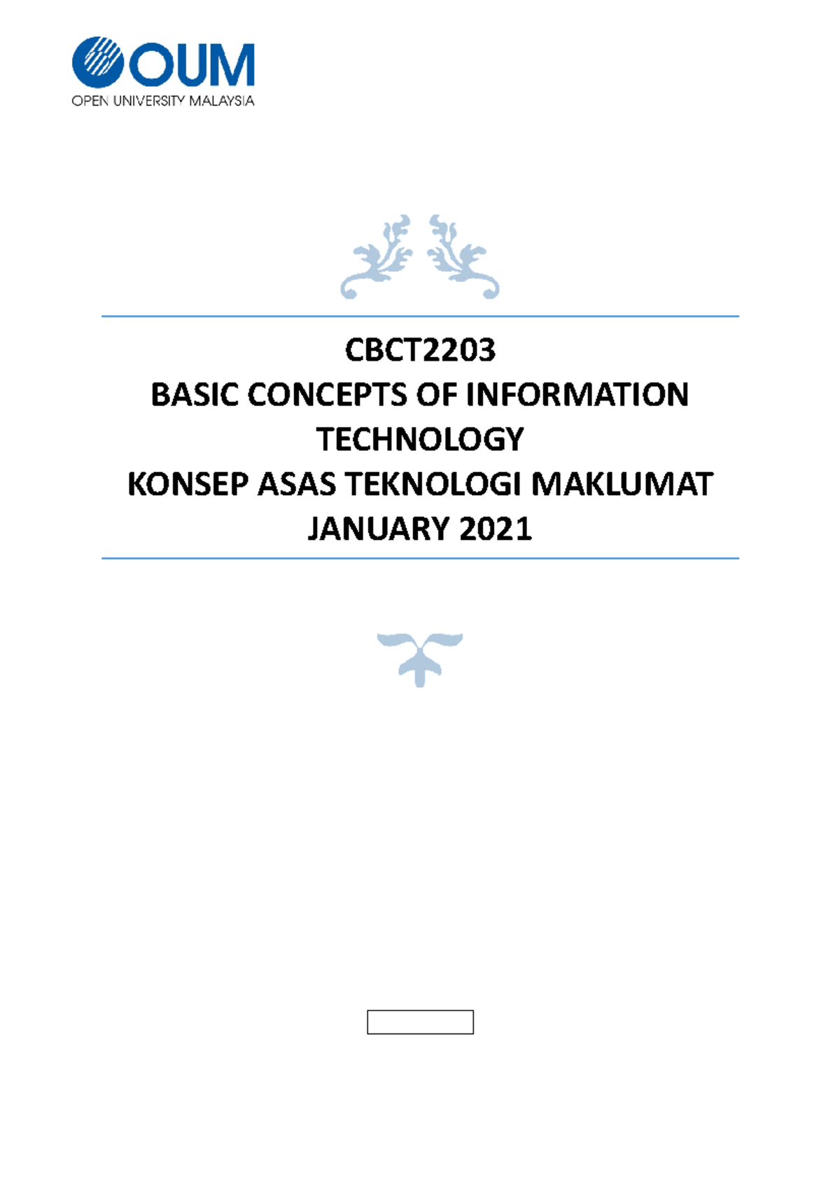 Basic Concepts OF Information Technology - BASIC CONCEPTS OF ...