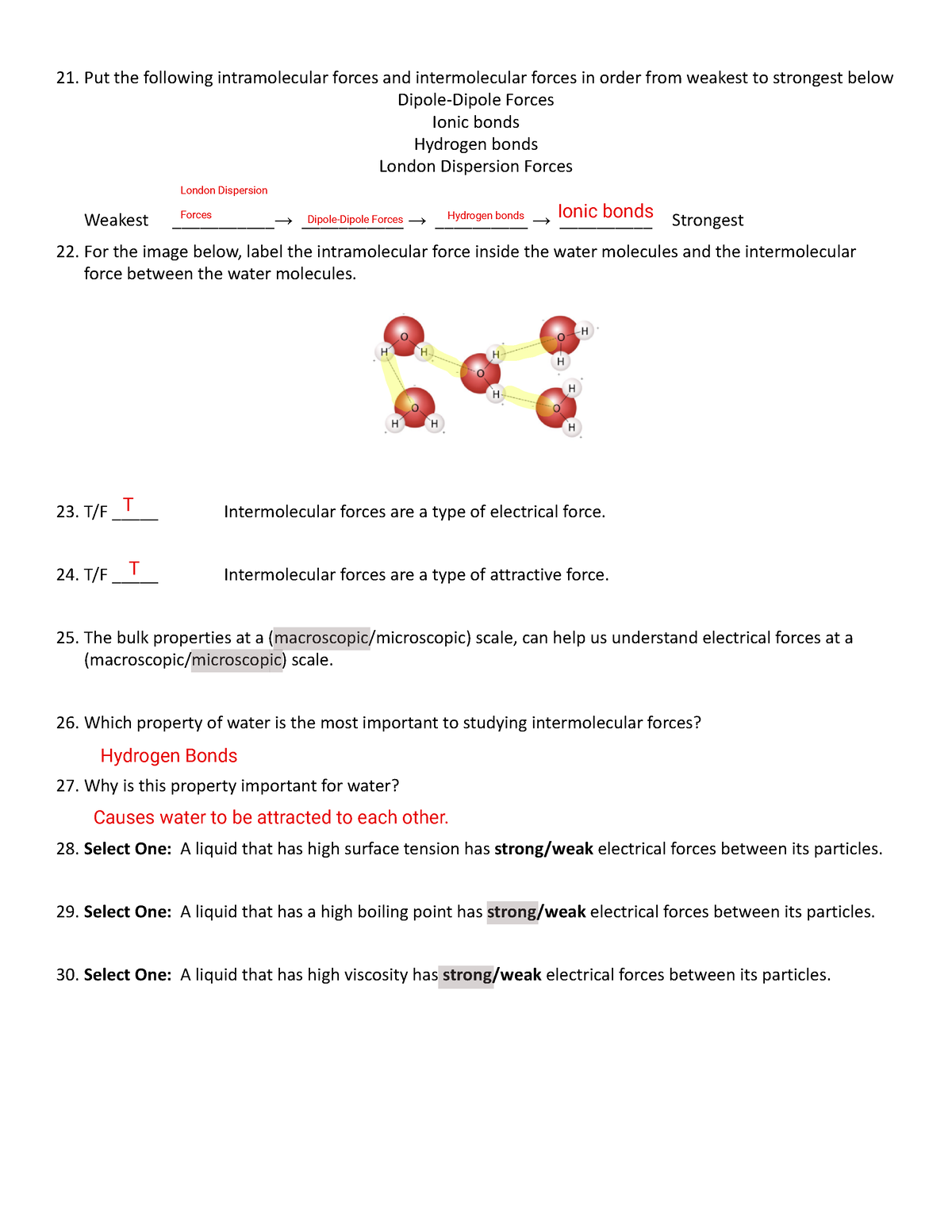 Kami Export - Pre-AP Chemistry - Unit 3 Study Guide - Put the following ...