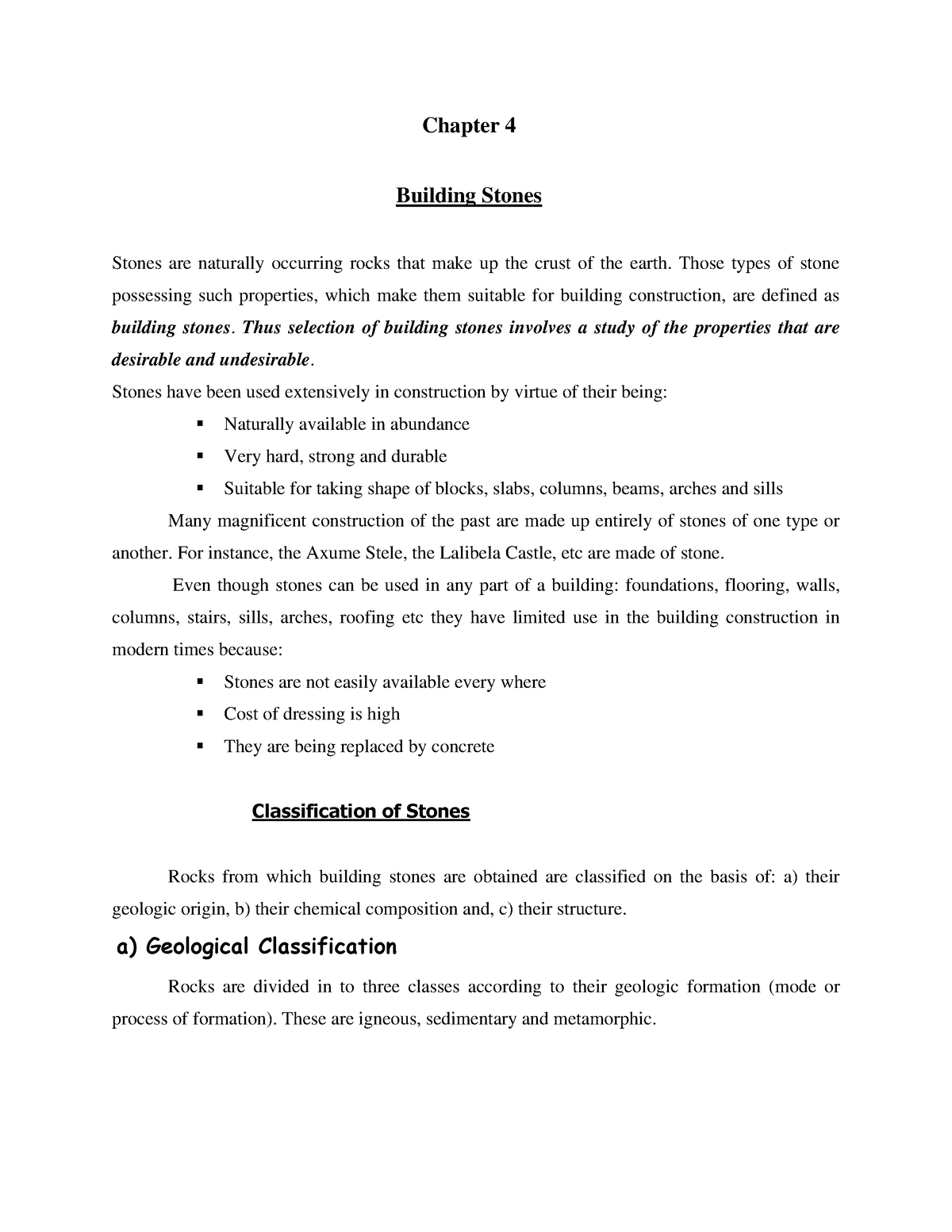 B CHApter 4 - This Course Gives An Introduction To Design Of Structural ...