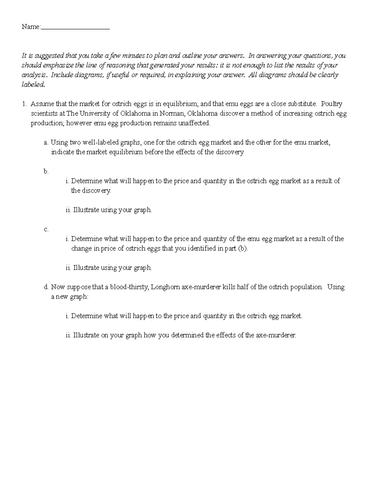 FRQ Practice #1 - Name: It is suggested that you take a few minutes to ...