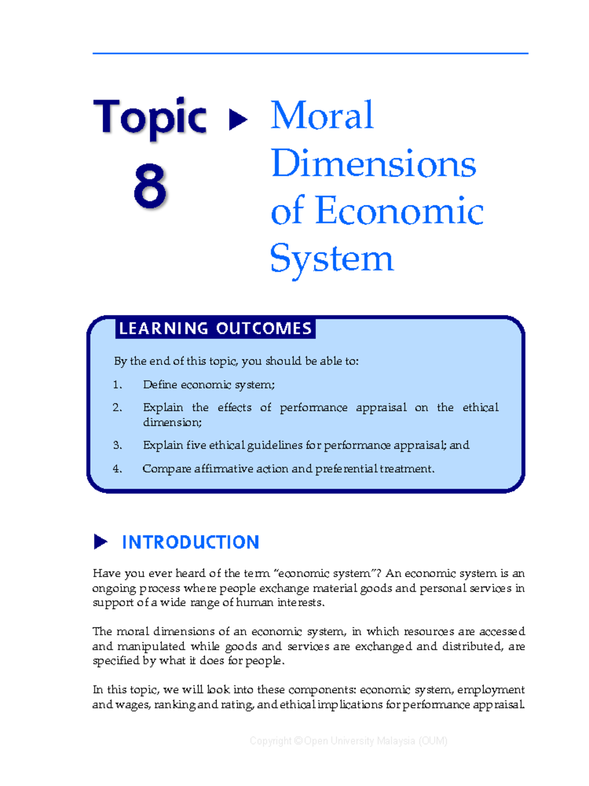 12 OUMM3203 T8 - lecture notes - INTRODUCTION Have you ever heard of ...