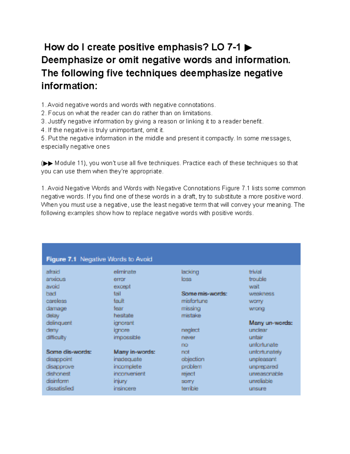 how-do-i-create-positive-emphasis-the-following-five-techniques