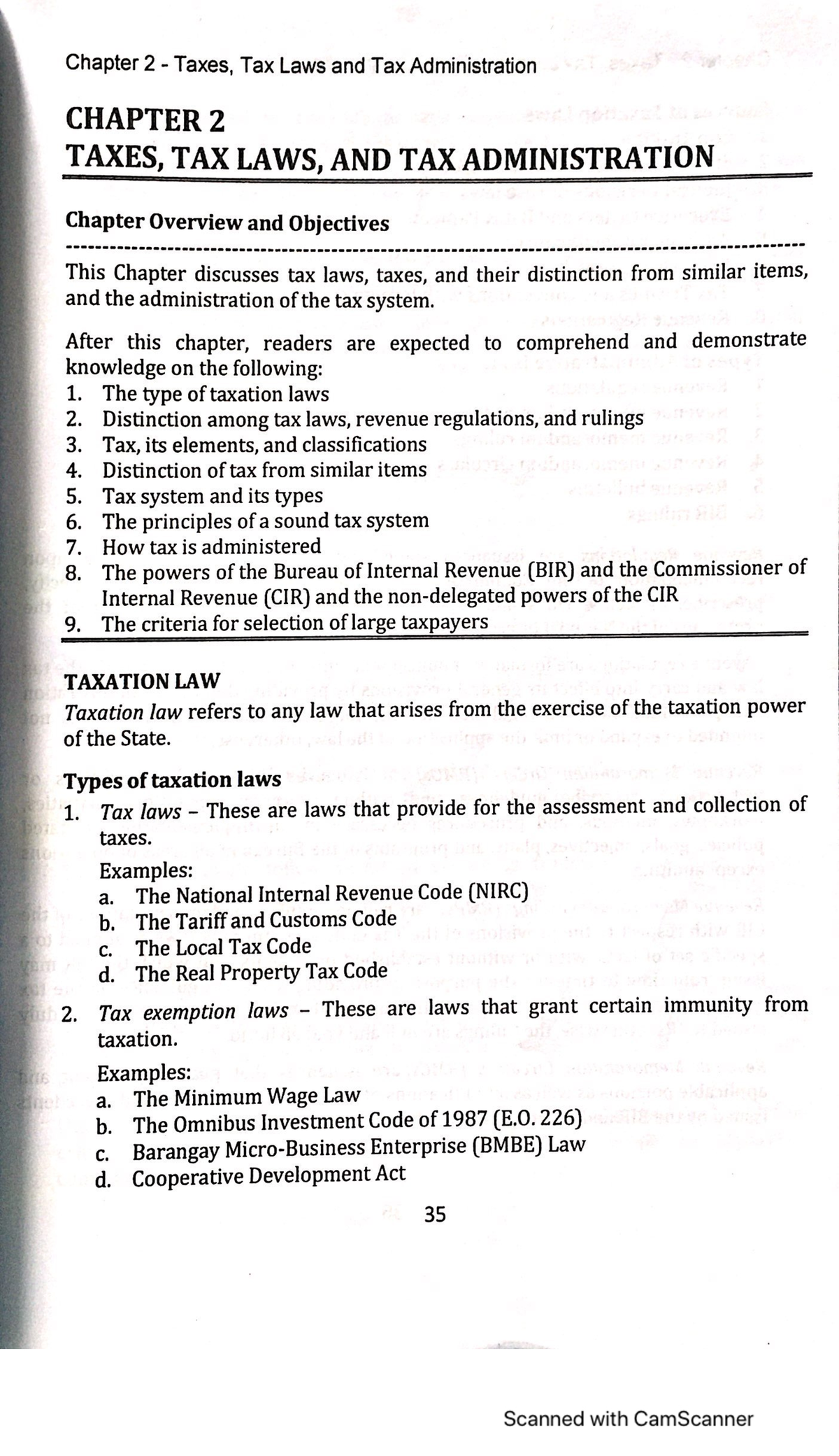 Chap2 Tax - Taxation - Accountancy - Studocu