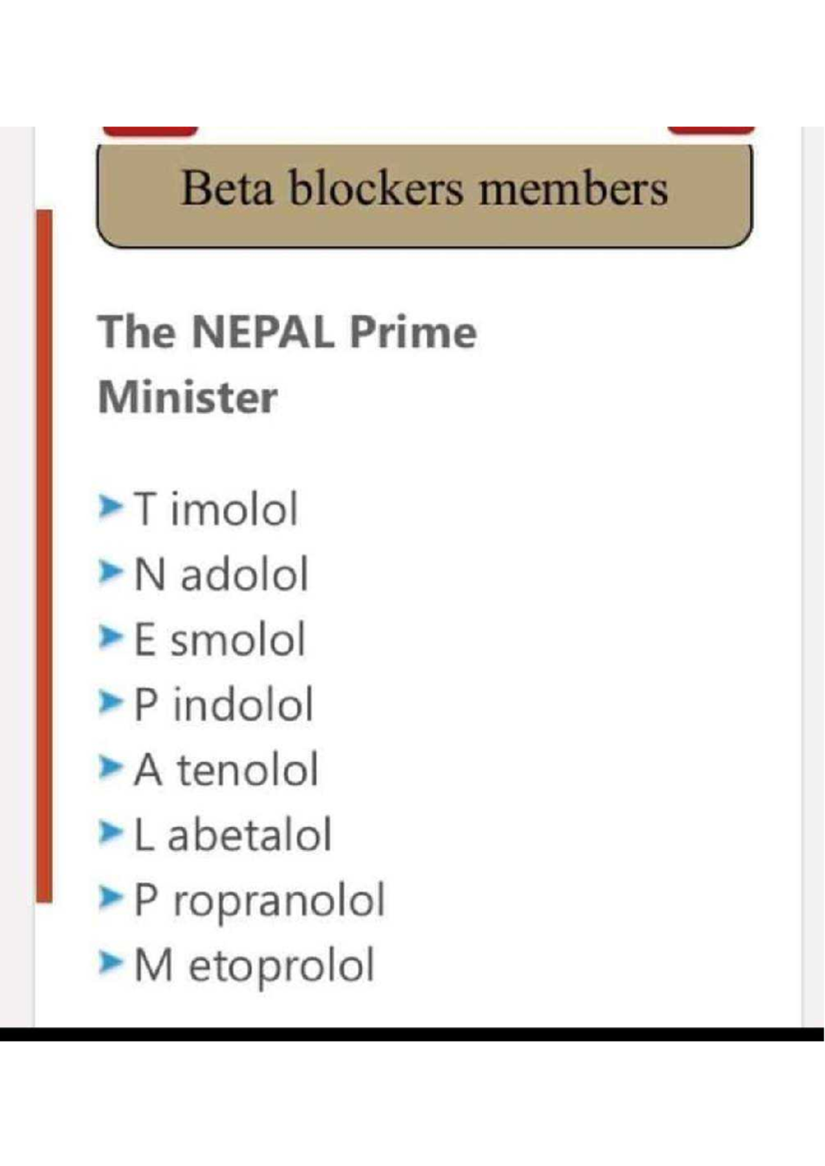 Trickes of beta-blockers - nursing foundation - Studocu