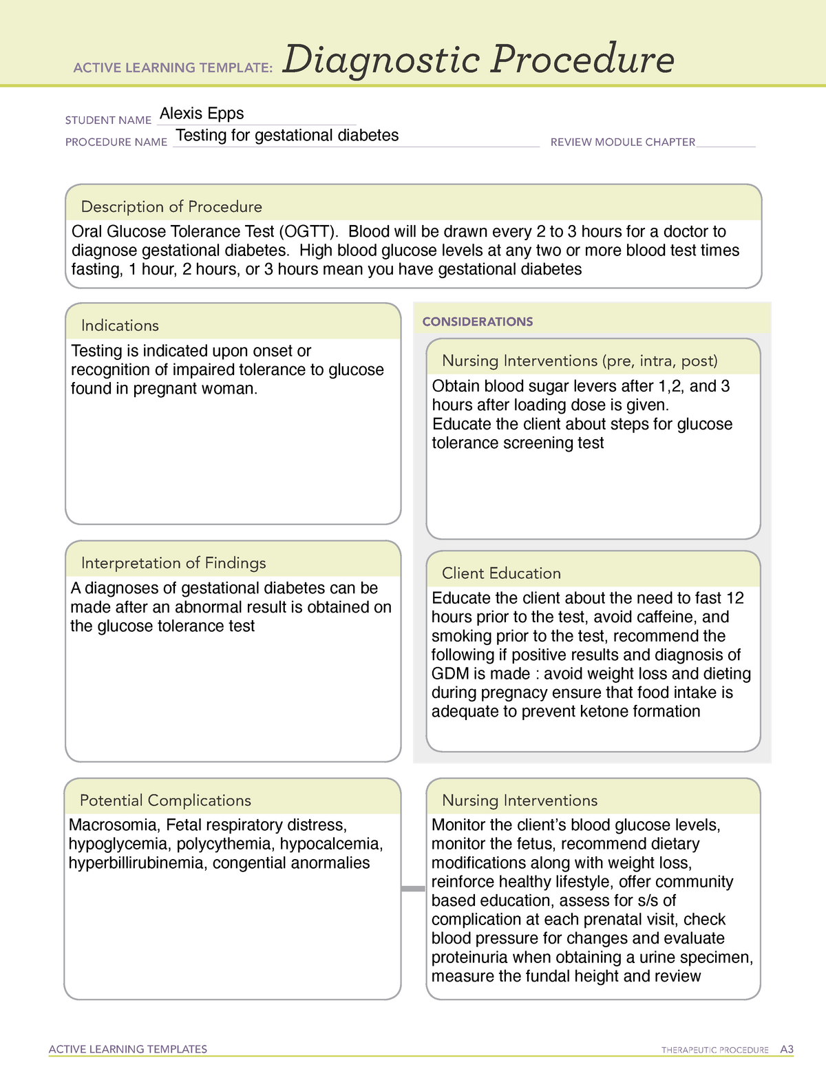 active-learning-template-diagnostic-procedure-form-active-learning