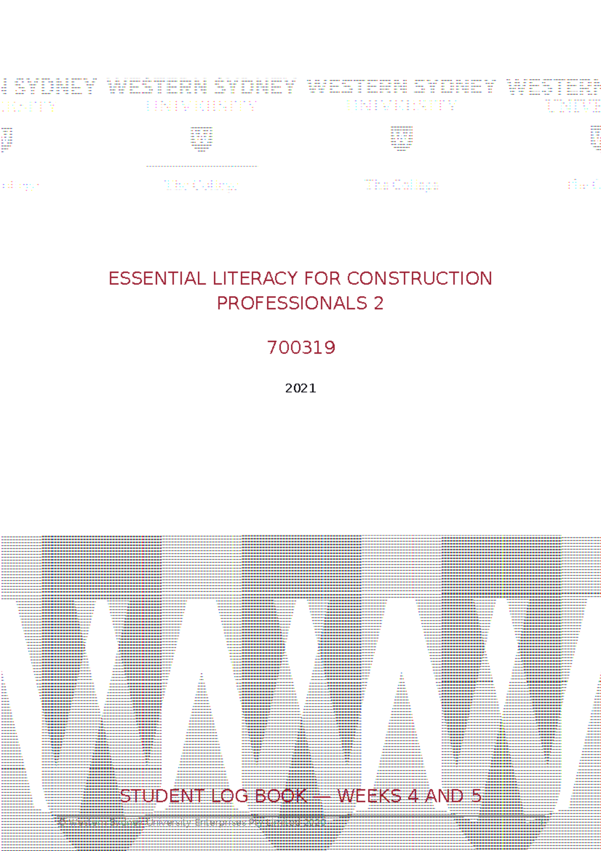 700319 EL4CP2 2021.1 - Week 04-05 - Student log book without answers v2 ...