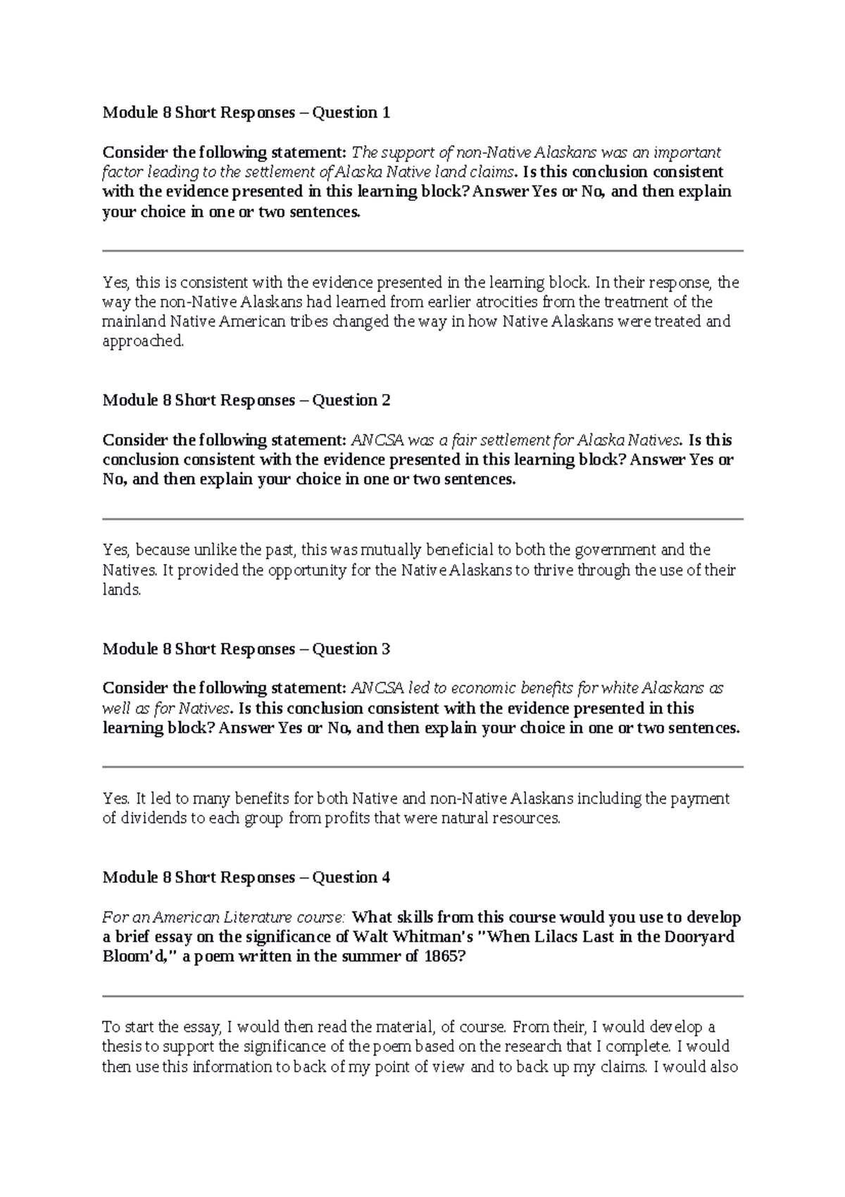 8-2 Module Eight Short Responses - Module 8 Short Responses – Question ...