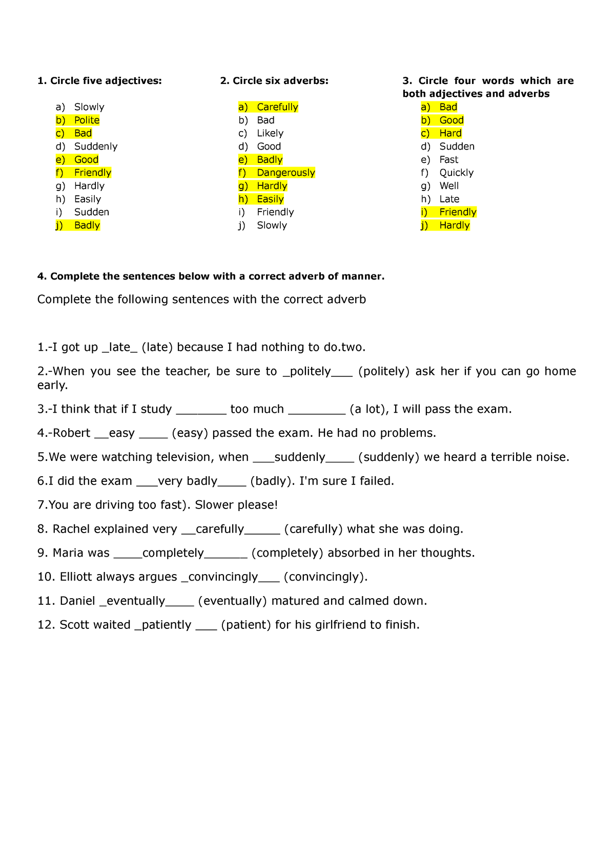 adverbs-of-manner-exercises-1-circle-five-adjectives-2-circle-six-adverbs-3-circle-four