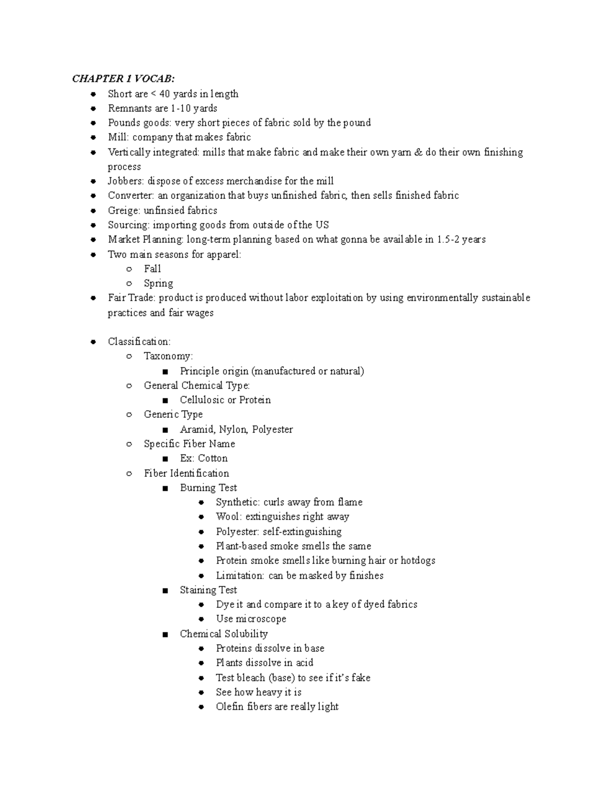 Exam 1 Review - DS 251 - CHAPTER 1 VOCAB: Short are