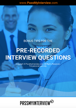 PRE- Recorded+ Interview+ Questions+ Bonus+TIPS Tracked - INTERVIEW ...