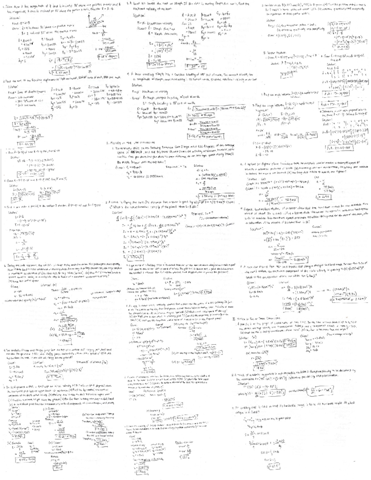 Phys 214 midterm part 1 SAMPLE ANSWER Science, Technology