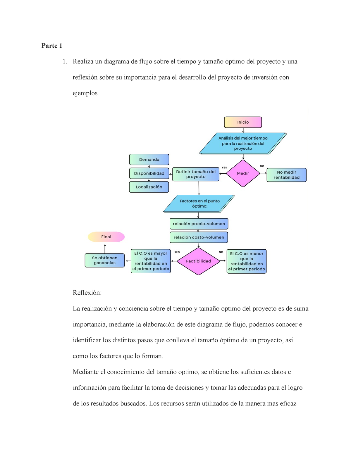 Actividad 4. Ev de proyectos COPY - Parte 1 1. Realiza un diagrama de ...