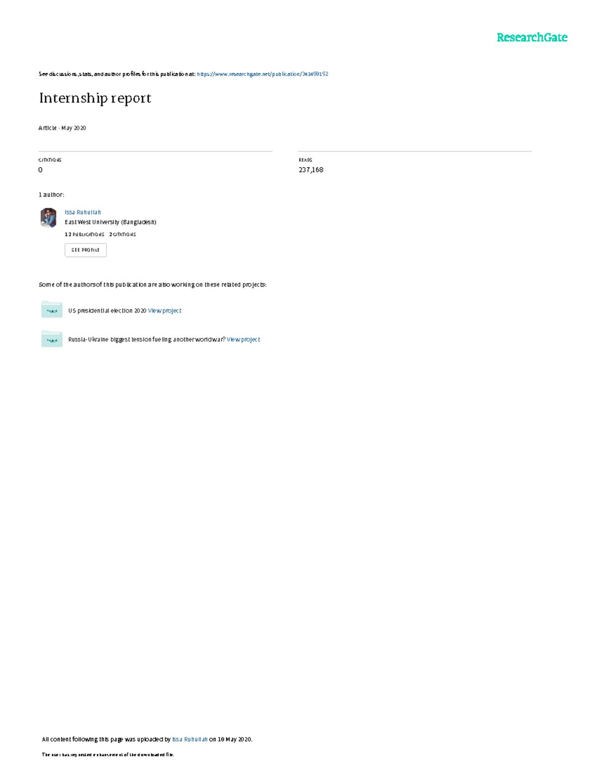 International Communication - See discussions, stats, and author ...