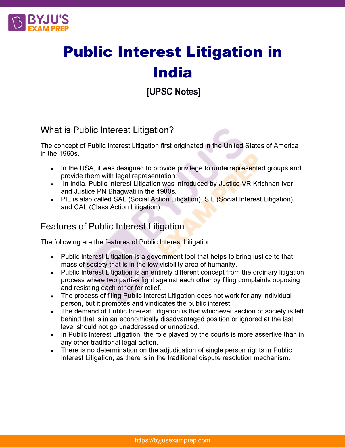 Public Interest Litigation In India Upsc Notes 44 Public Interest   Thumb 1200 1553 