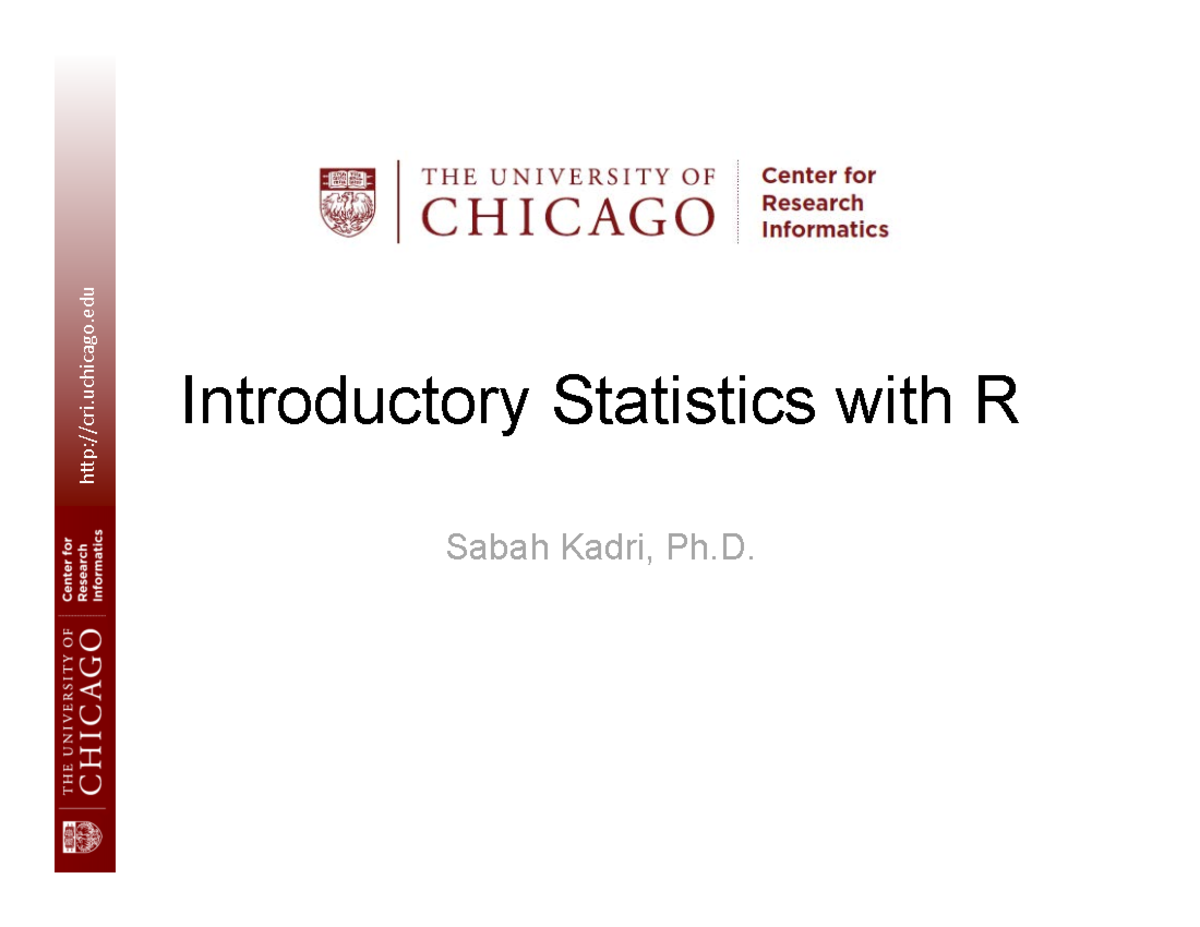 statistics phd uchicago