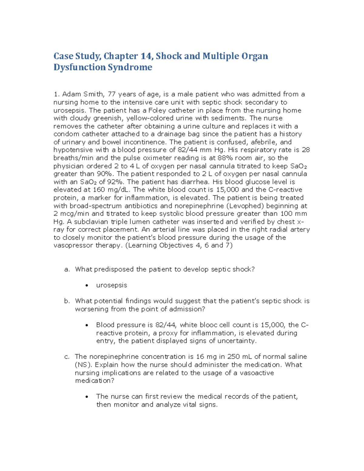 ch 14 case study passing on nutrition wisdom