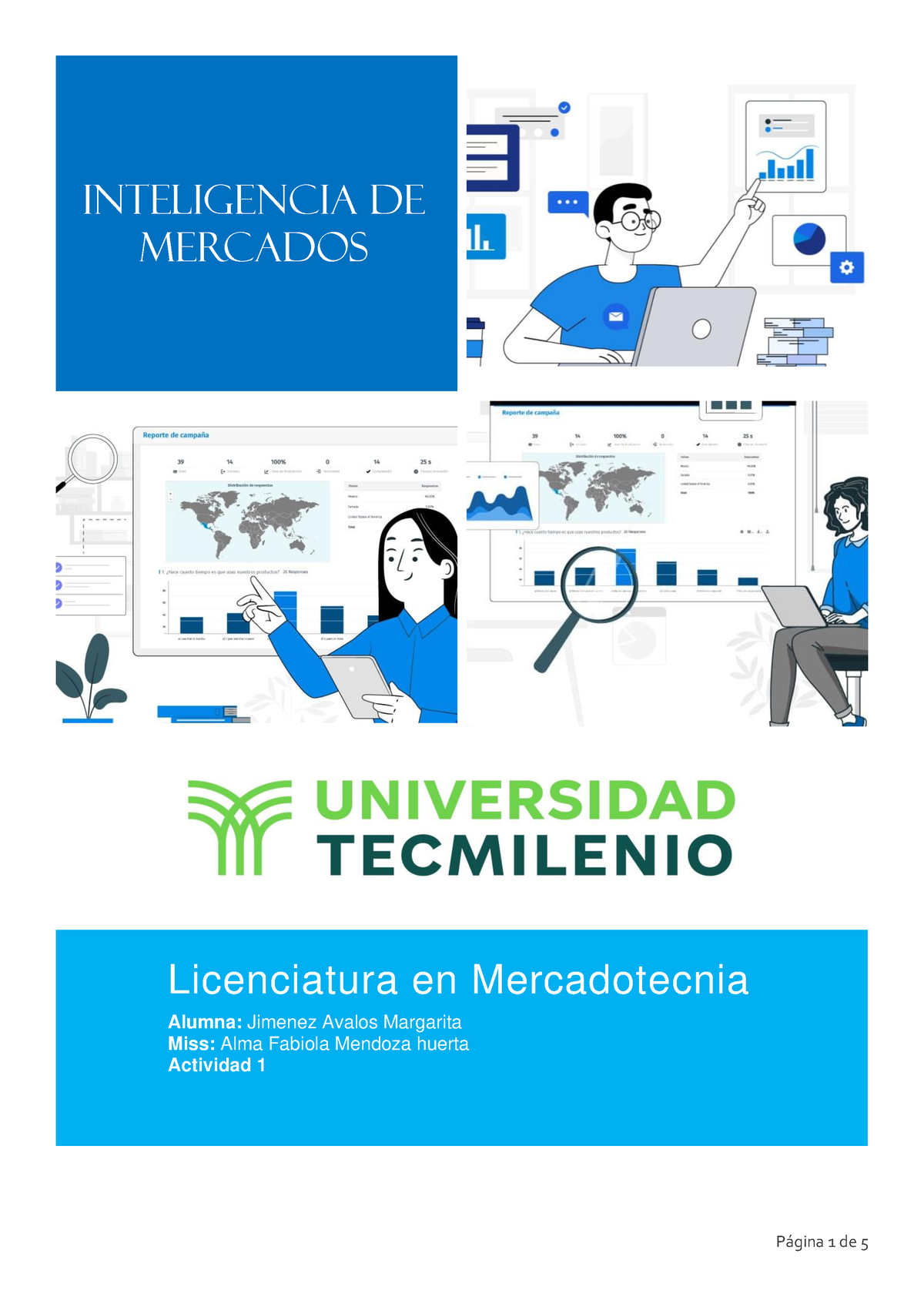 Actividad 1-Inteligencia De Mercados - P·gina 1 De 5 InTELIGENCIA DE ...