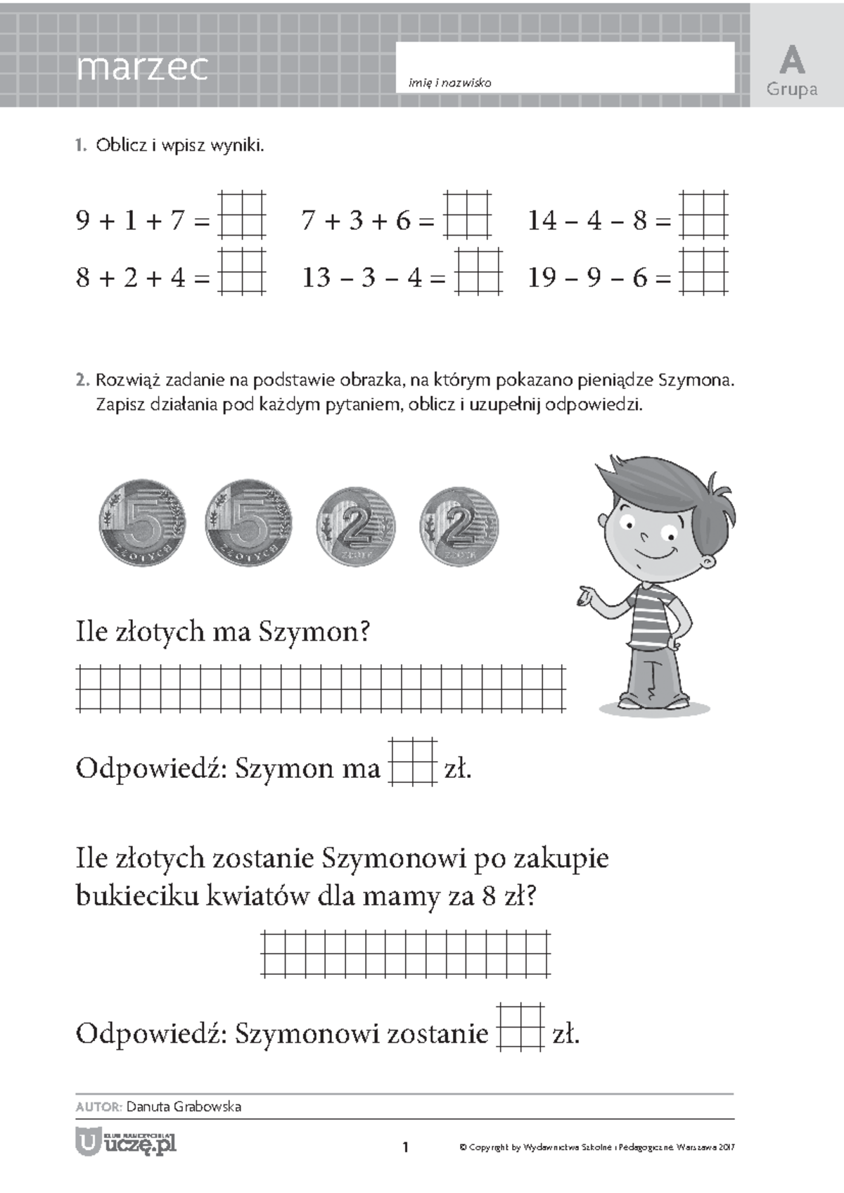 Szkolni Przyjaciele Klasa 3 Sprawdziany Pdf www.studocu.com