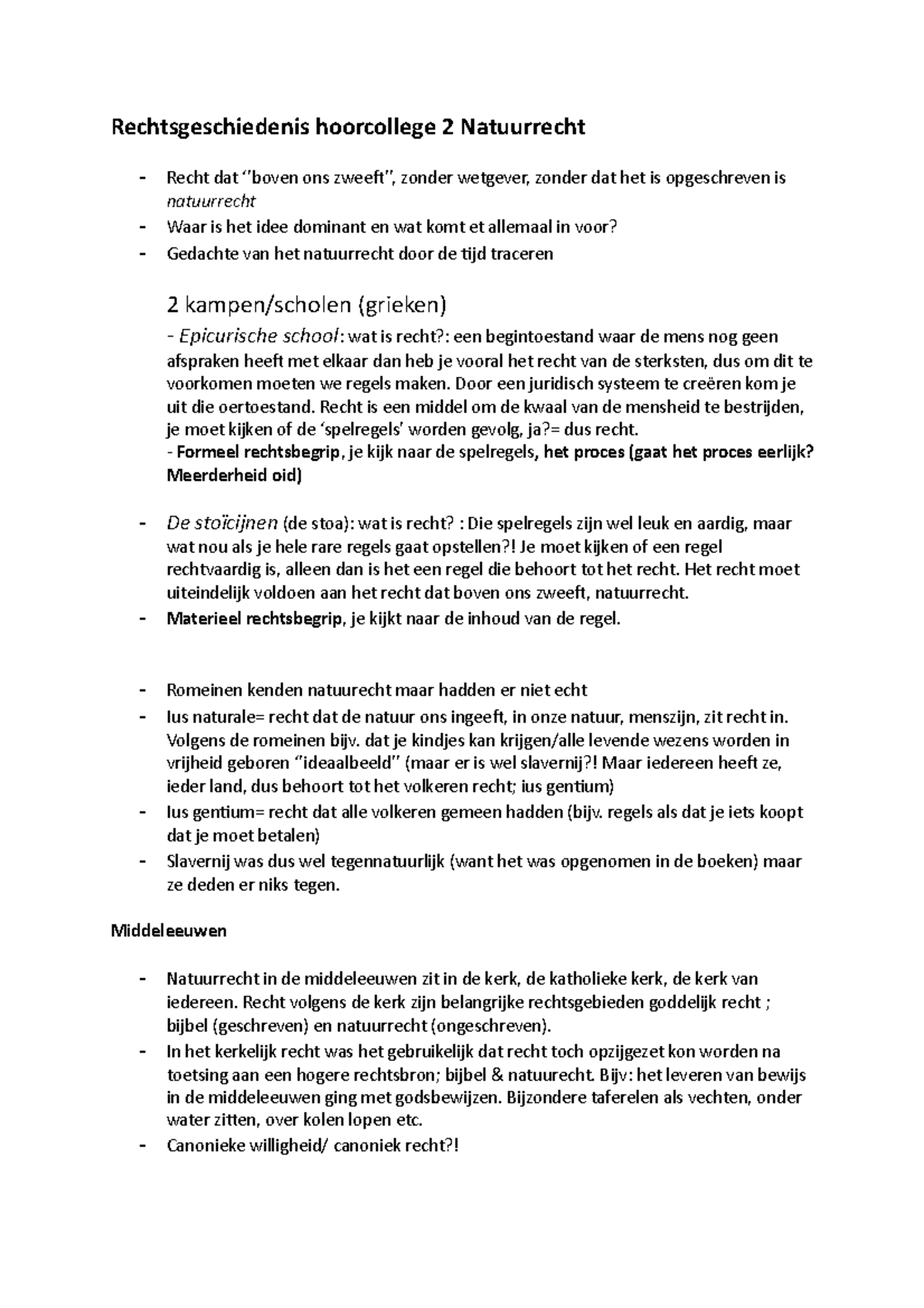 Rechtsgeschiedenis Hoorcollege 2021-2022 - Rechtsgeschiedenis ...