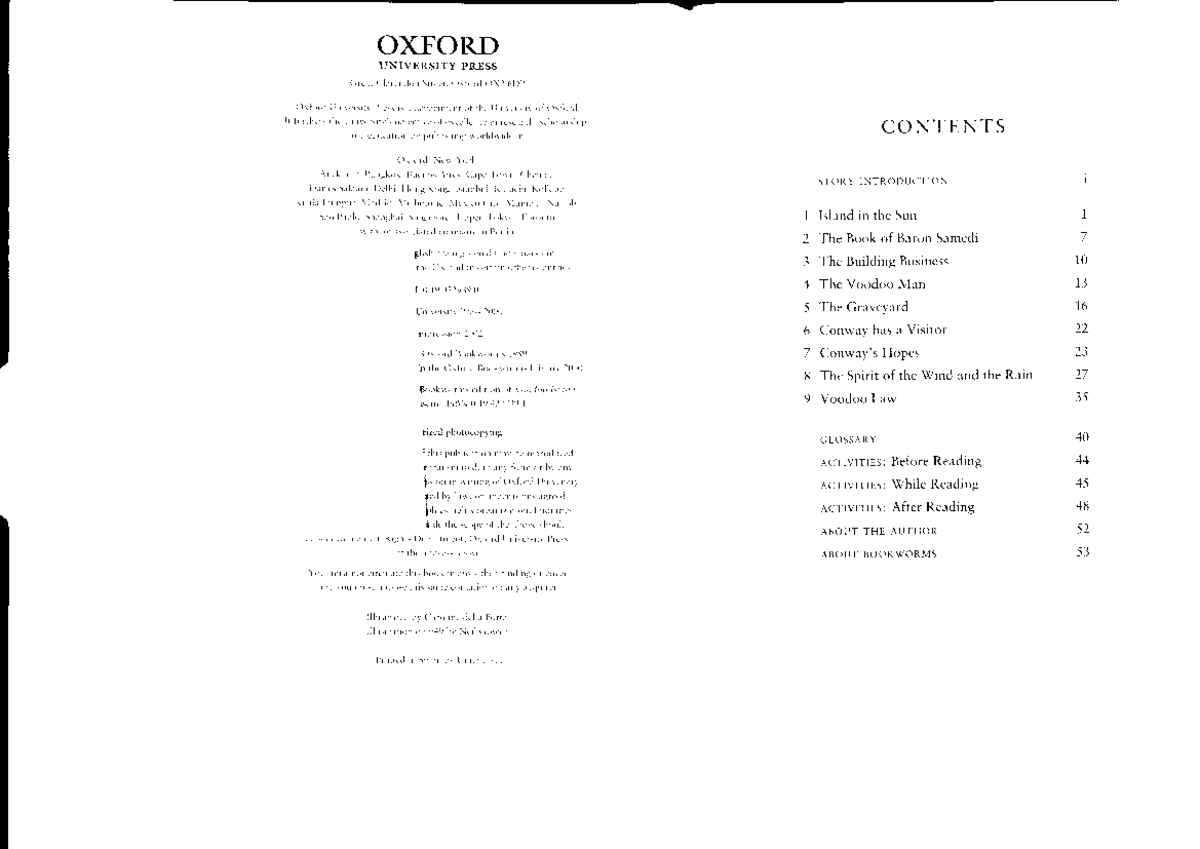 172 Voodoo Island - english file intermediate teacher's book fourth ...