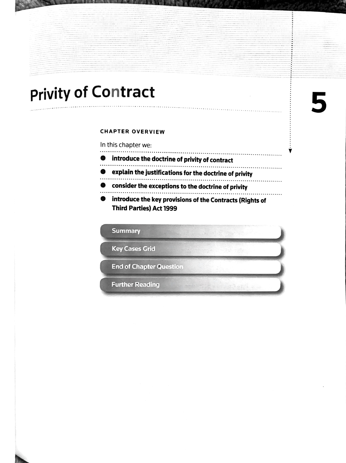 doctrine of privity contract law essay