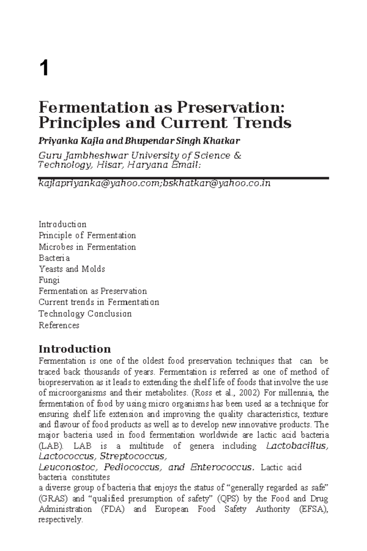 Fermentation - co Introduction Principle of Fermentation Microbes in ...