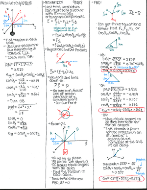 Mechanics 1 Chapter 2 Lecture Notes - E3105 - Scanned with CamScanner ...