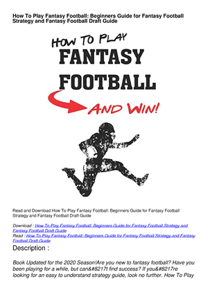 A Beginners Guide to Dynasty Fantasy Football: What is it, Where