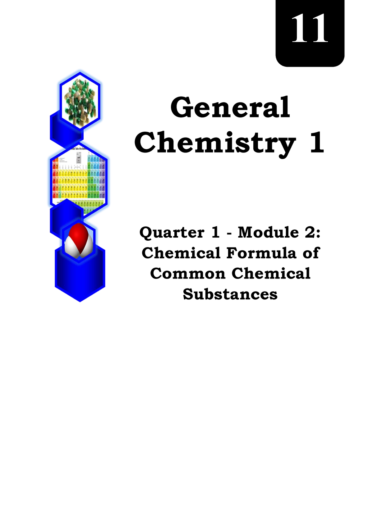 General- Chemistry-1 Module-2 WEEK-3 - General Chemistry 1 Quarter 1 ...