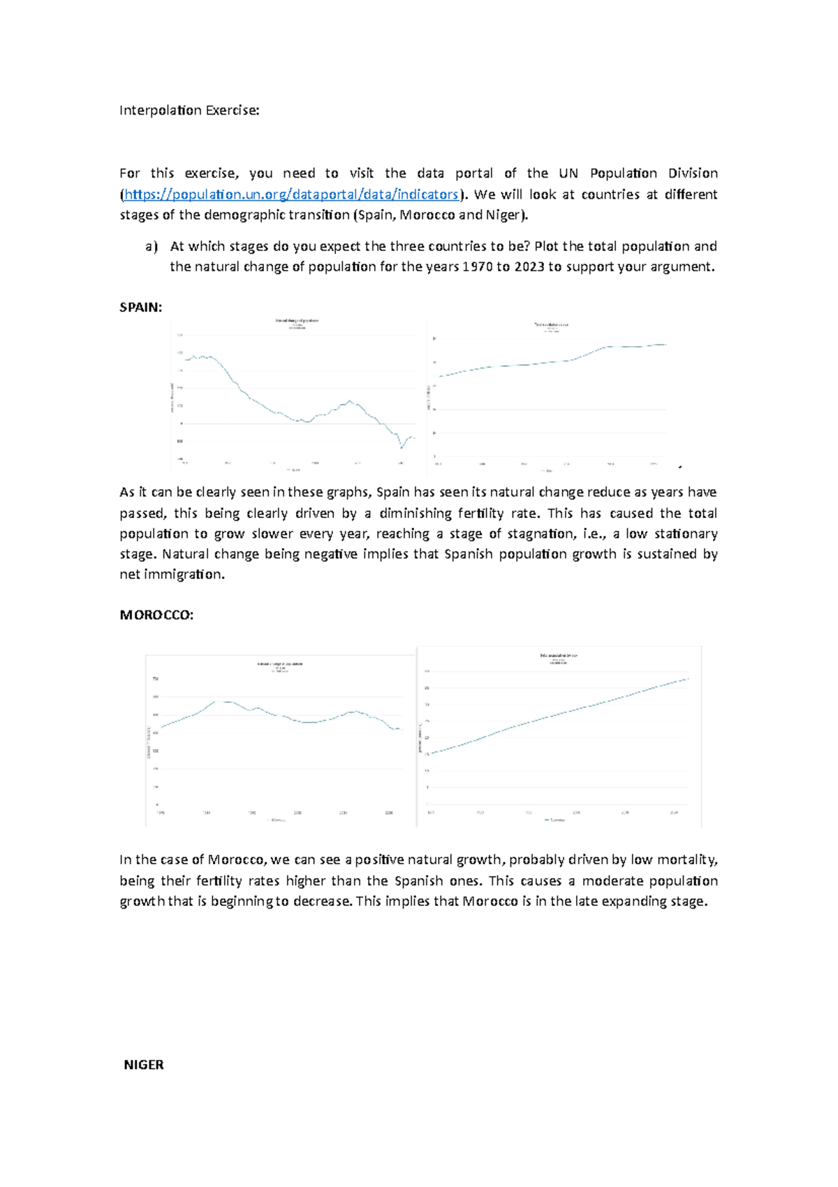 Interpolation Exercise (2) - Interpolation Exercise: For This Exercise ...