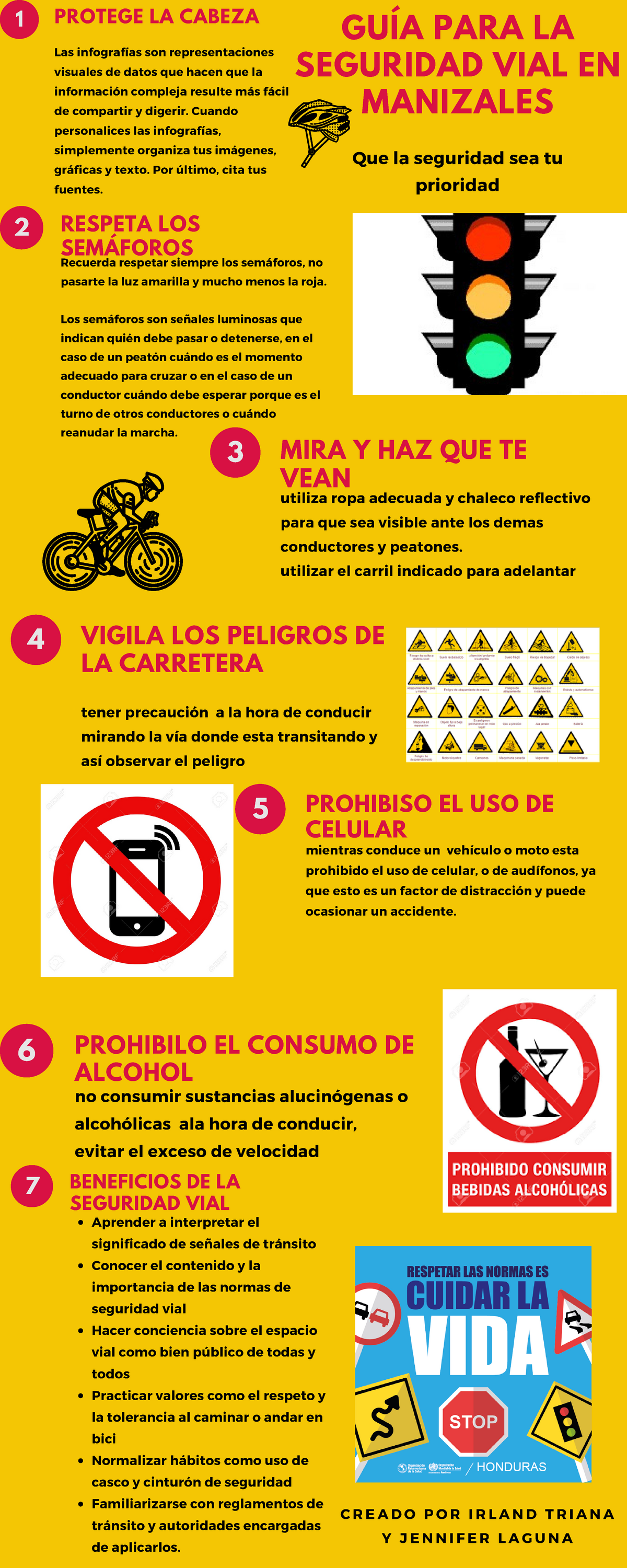 Infografia Seguridad Vial GuÍa Para La Seguridad Vial En Manizales Que La Seguridad Sea Tu 3212