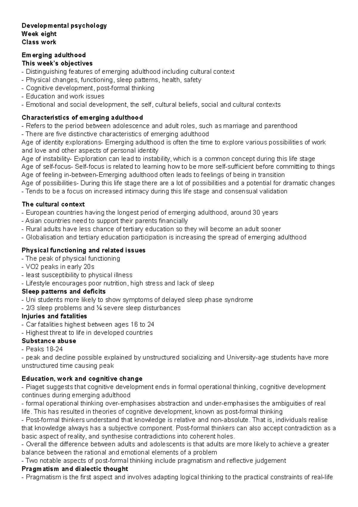 Is Emerging Adulthood A Myth? The Ap Psychology Perspective - ue9eq9n