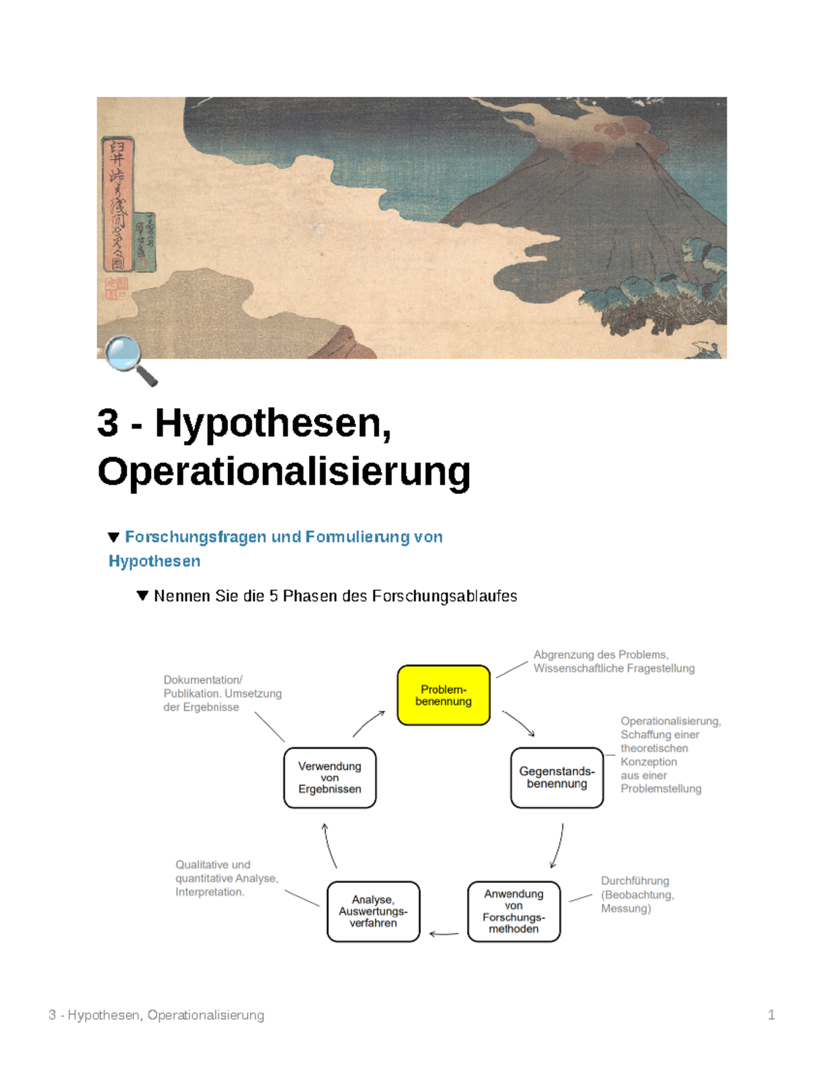 3 - Hypothesen Operationalisierung - 🔍 3 - Hypothesen ...