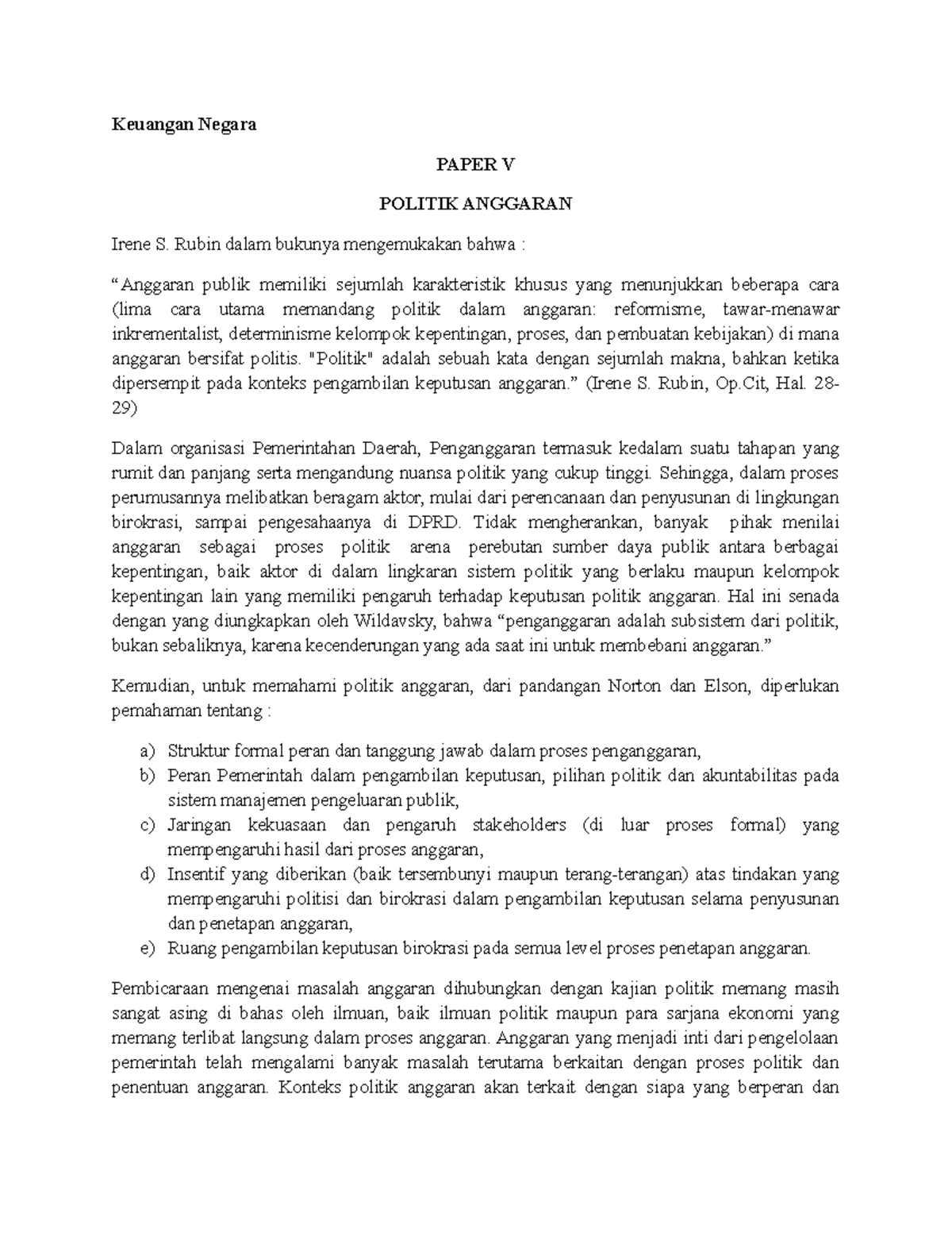 Politik Anggaran Negara: Memahami Alokasi Sumber Daya dan Dampaknya Bagi Kita Semua