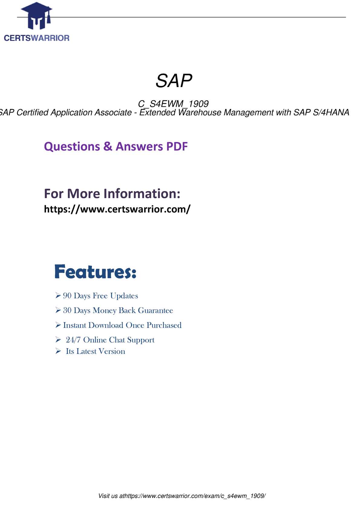 C-S4EWM-2020 Practice Test Fee