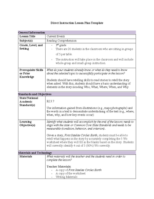 WGU Task 1 - D163 Secondary Reading Instruction and Interventions - A ...