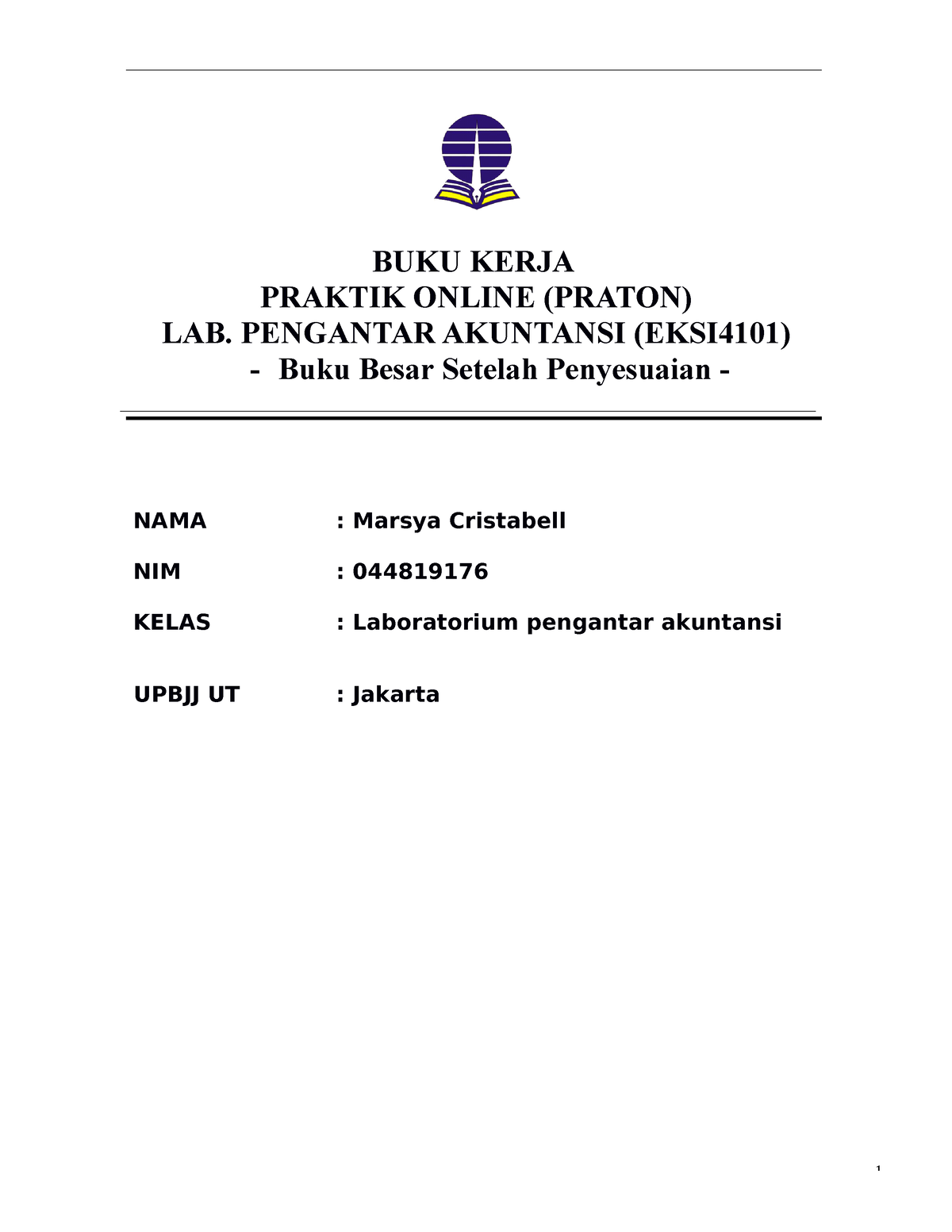 Tugas 5 LAB Akuntan Marsya 044819176 - BUKU KERJA PRAKTIK ONLINE ...