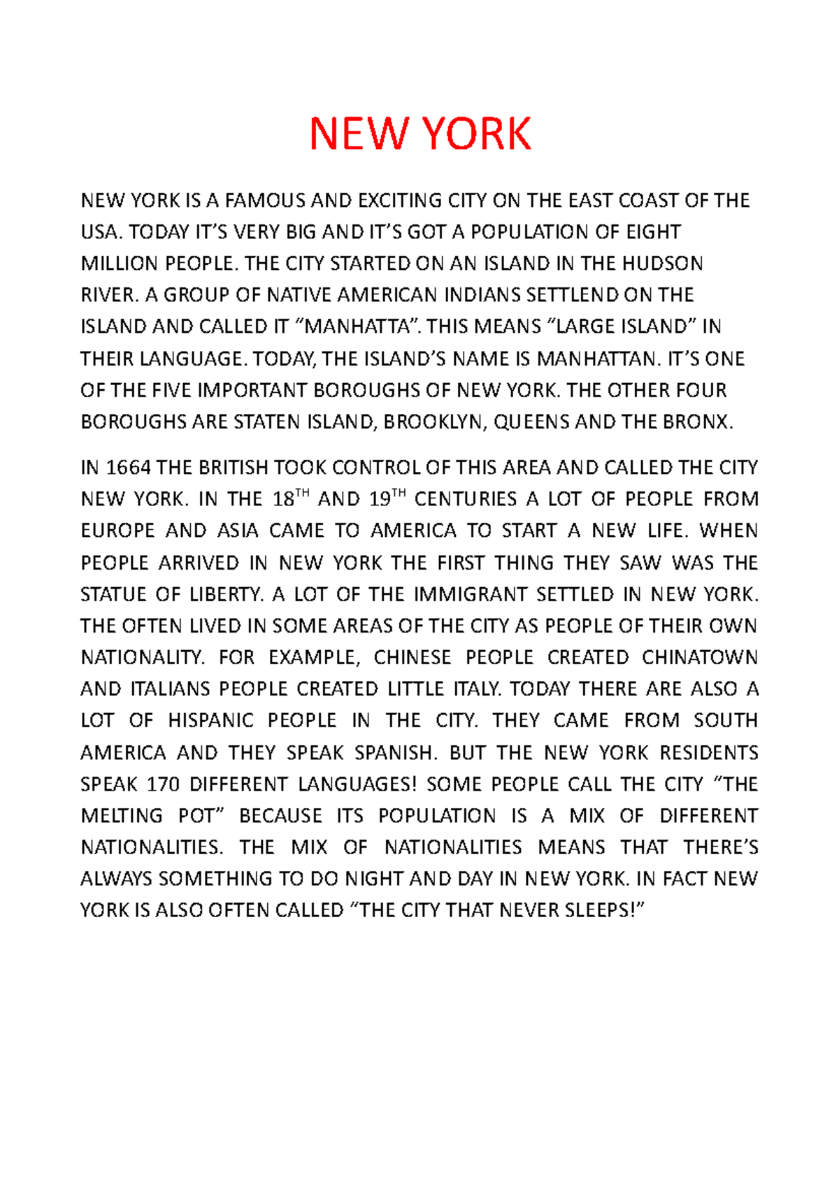 new york canzone alicia keys testo