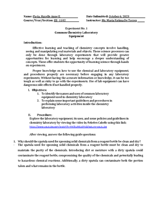 Activity 1 - nnn - 196 Name: Date Submitted: ____________ Course/Year ...