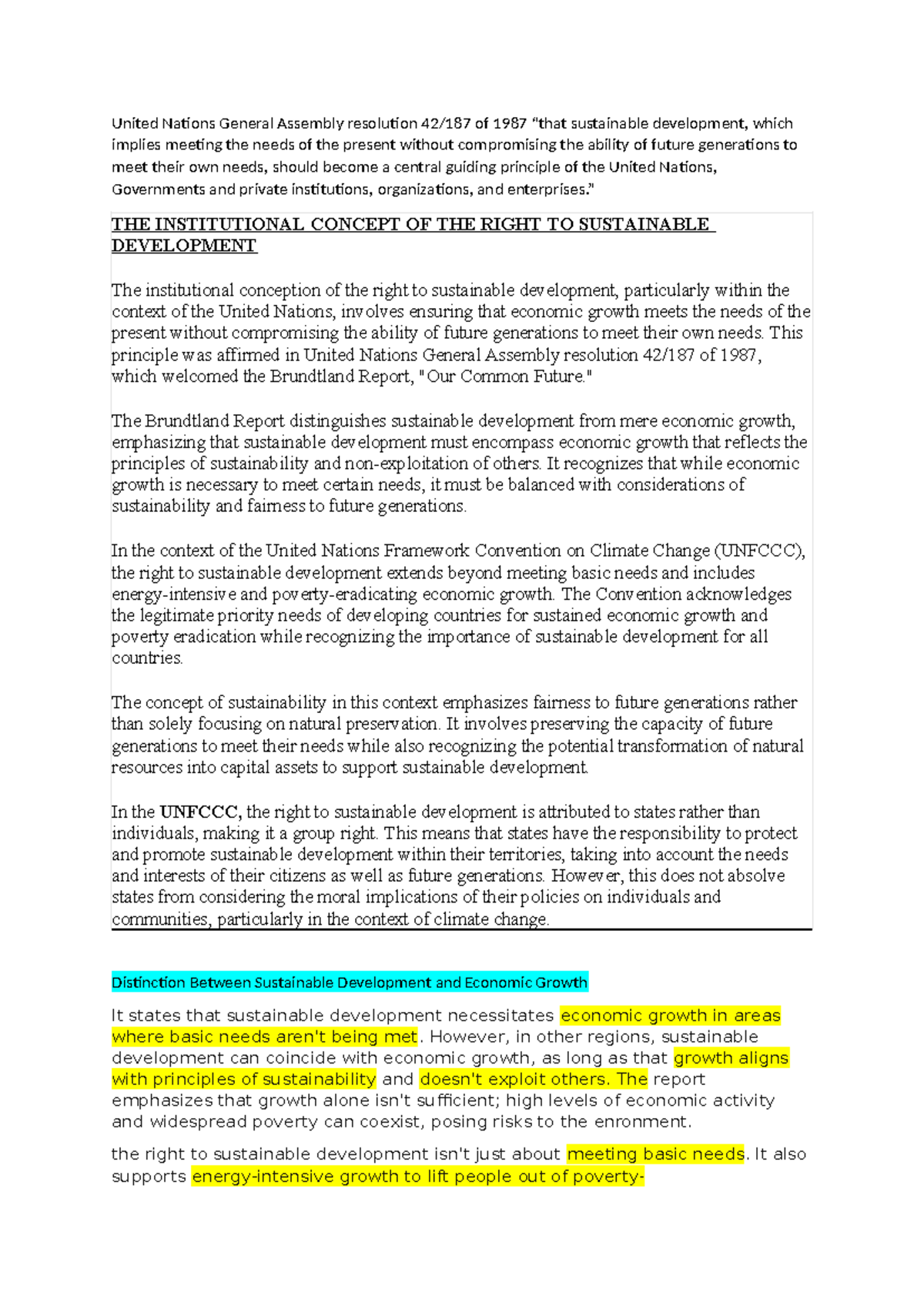 GD-Environment Law - United Nations General Assembly resolution 42/187 ...