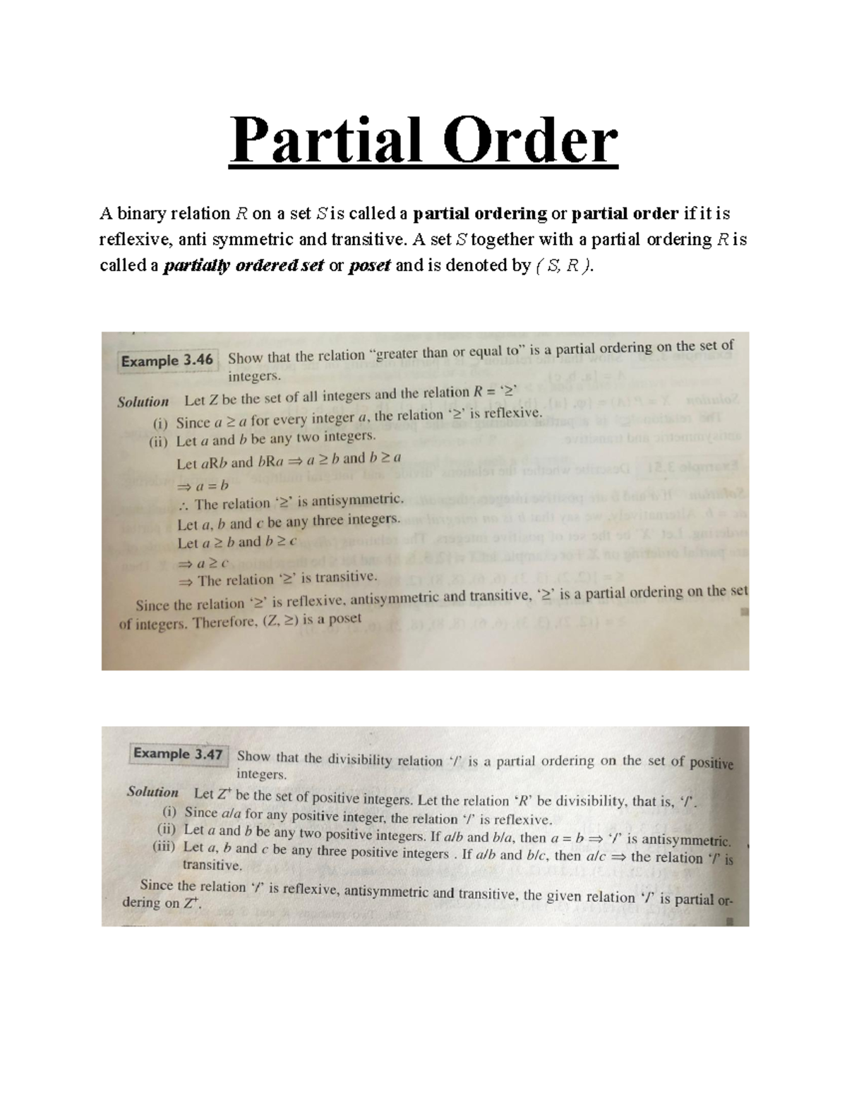 partial-ordering-discrete-mathematics-bca-partial-order-a-binary