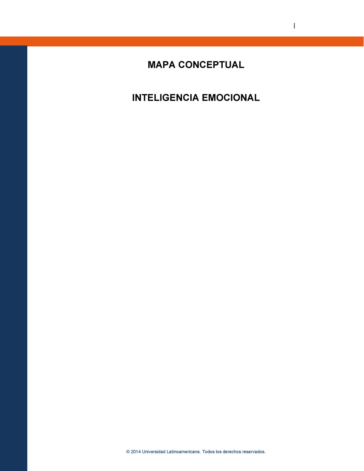 Mapa Conceptual Inteligencia Emocional Mapa Conseptual Emocional