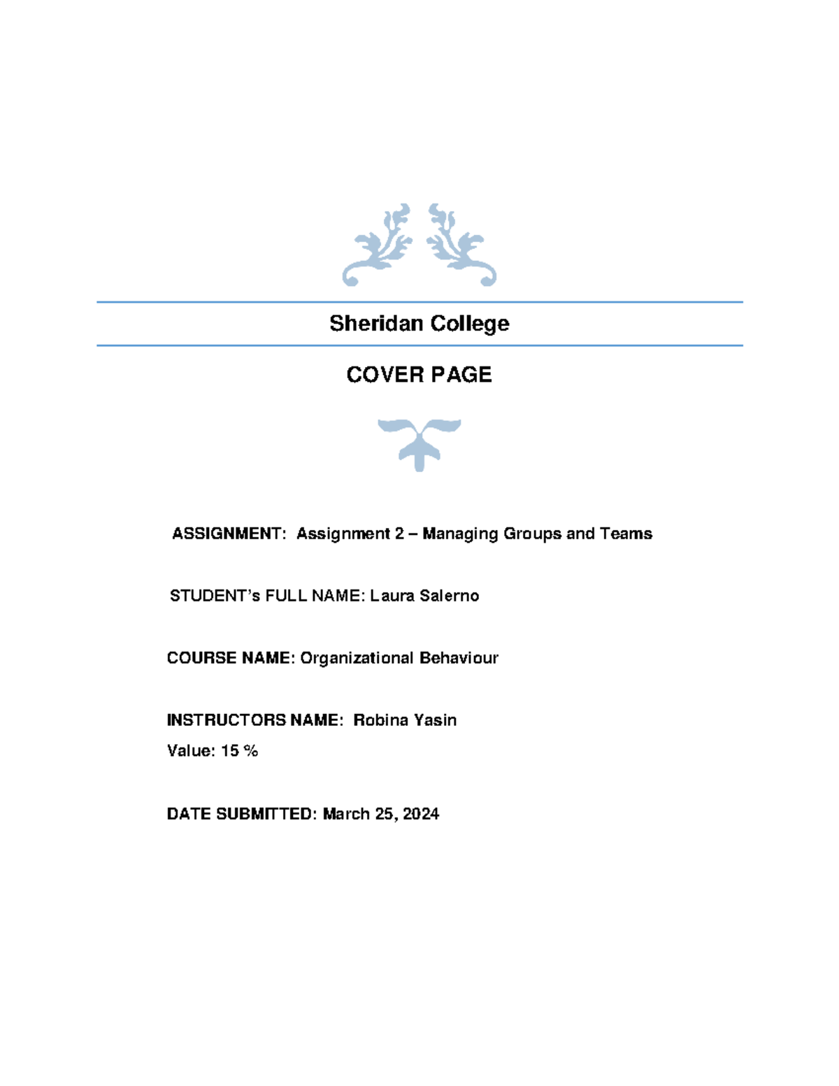 Assignment 2 - - Studocu