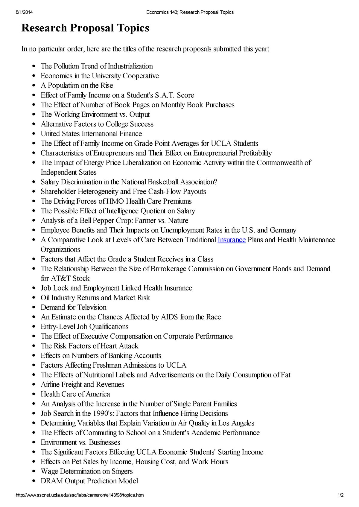 economics topics for research proposal