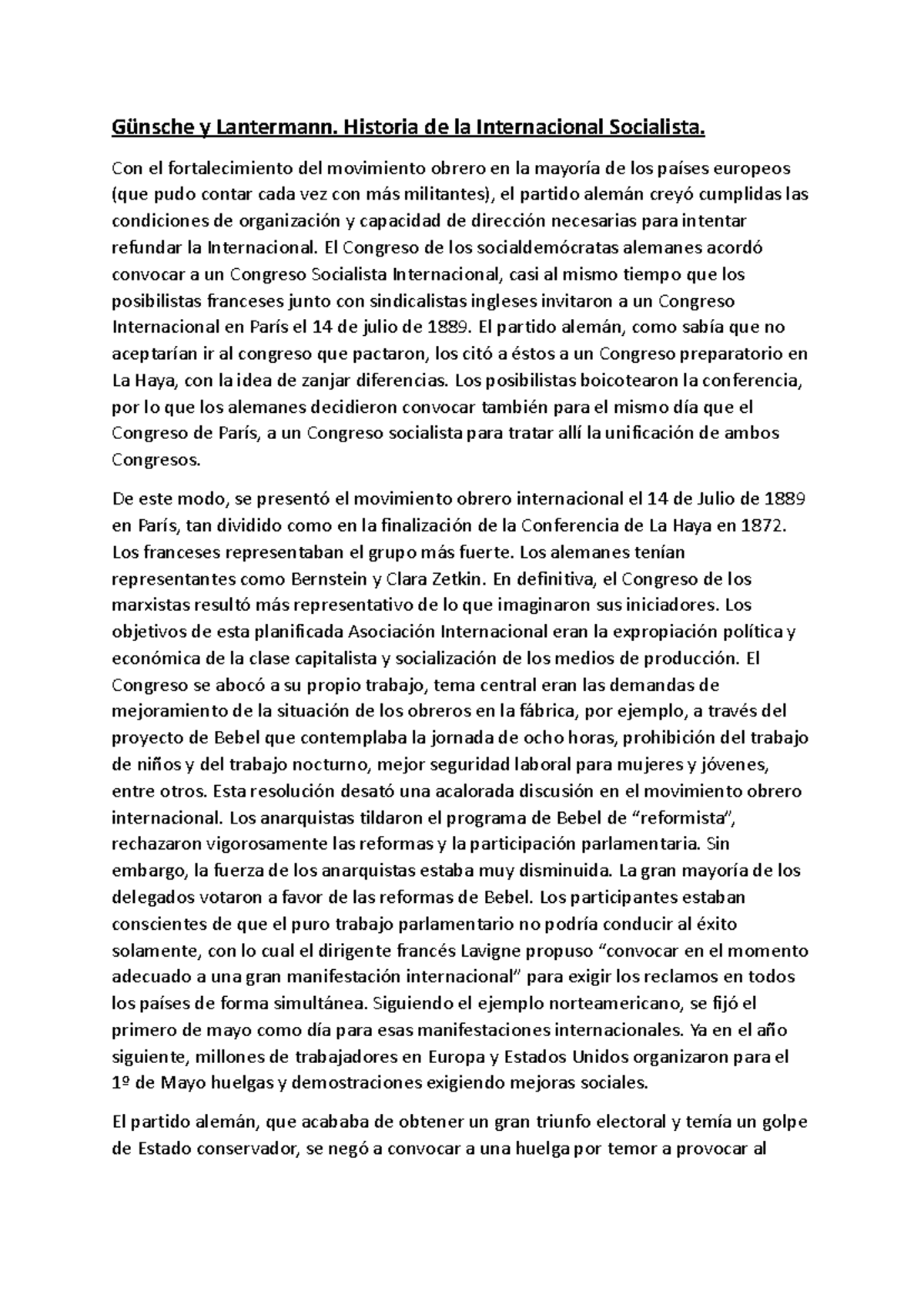 Resumen Günsche y Lantermann - Günsche y Lantermann. Historia de la ...
