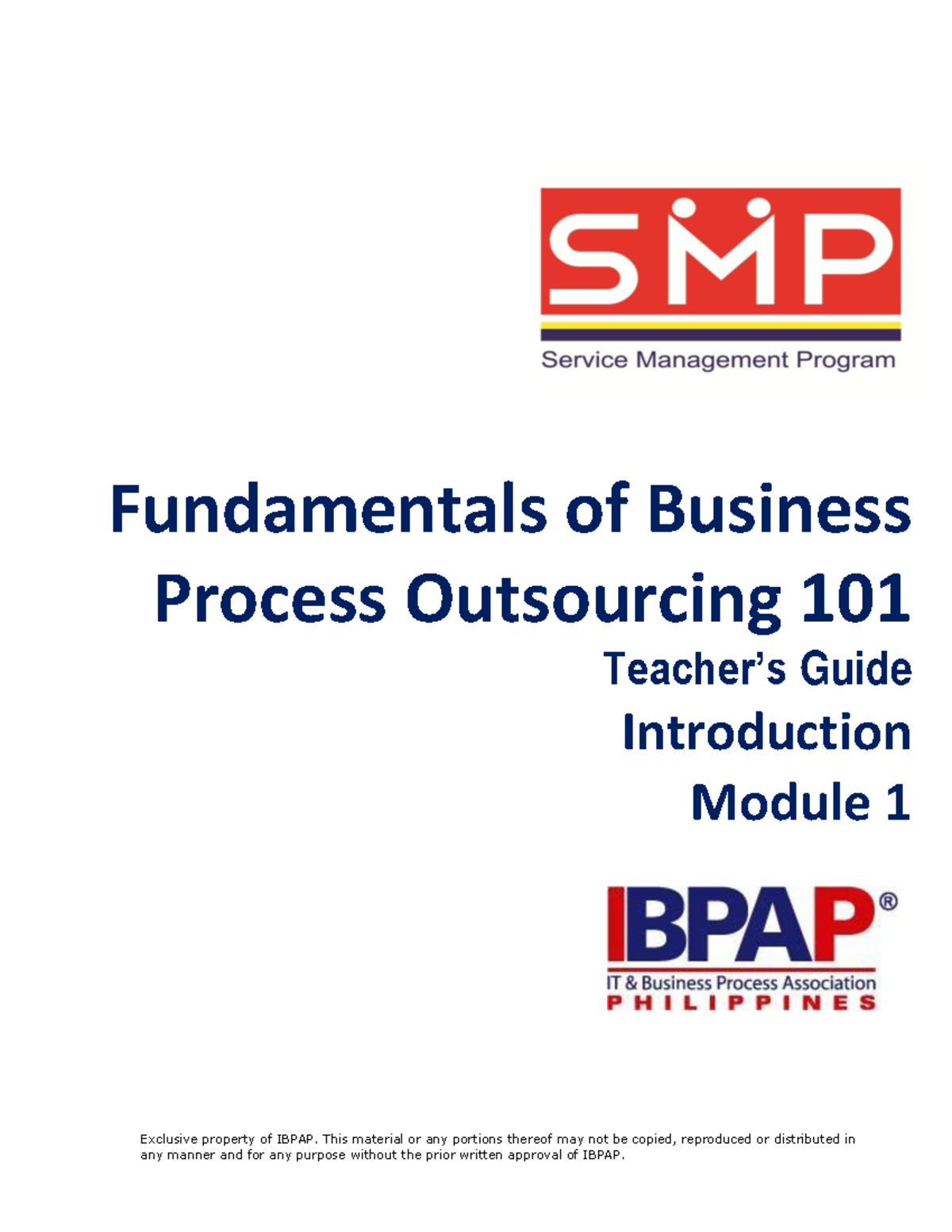 Smpbpo 101 001 v2013 QCCI-converted-converted - Fundamentals of ...